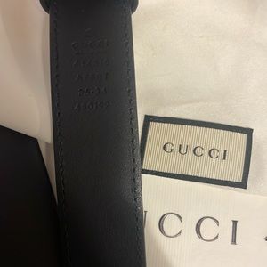 Gucci Marmmont GG belt